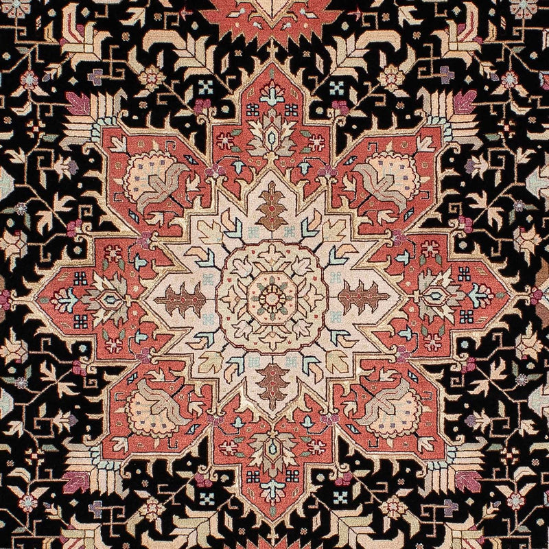 Tappeto Persero - Tabriz - Reale - 200 x 152 cm - blu scuro