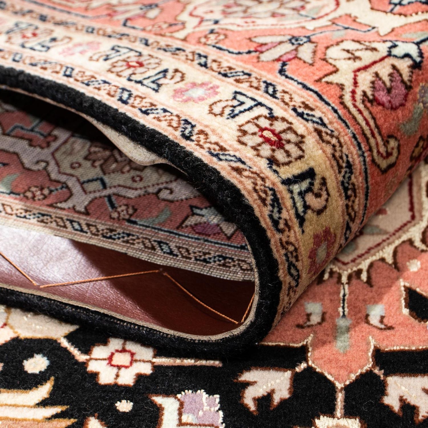 Tappeto Persero - Tabriz - Reale - 200 x 152 cm - blu scuro