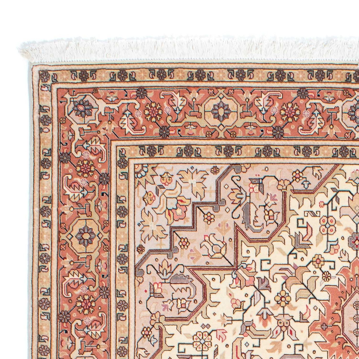 Tappeto Persero - Tabriz - Reale - 208 x 153 cm - beige