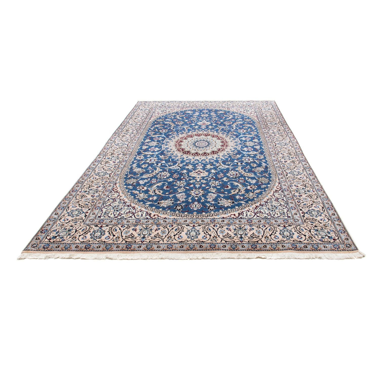 Tappeto Persero - Nain - Reale - 302 x 198 cm - blu