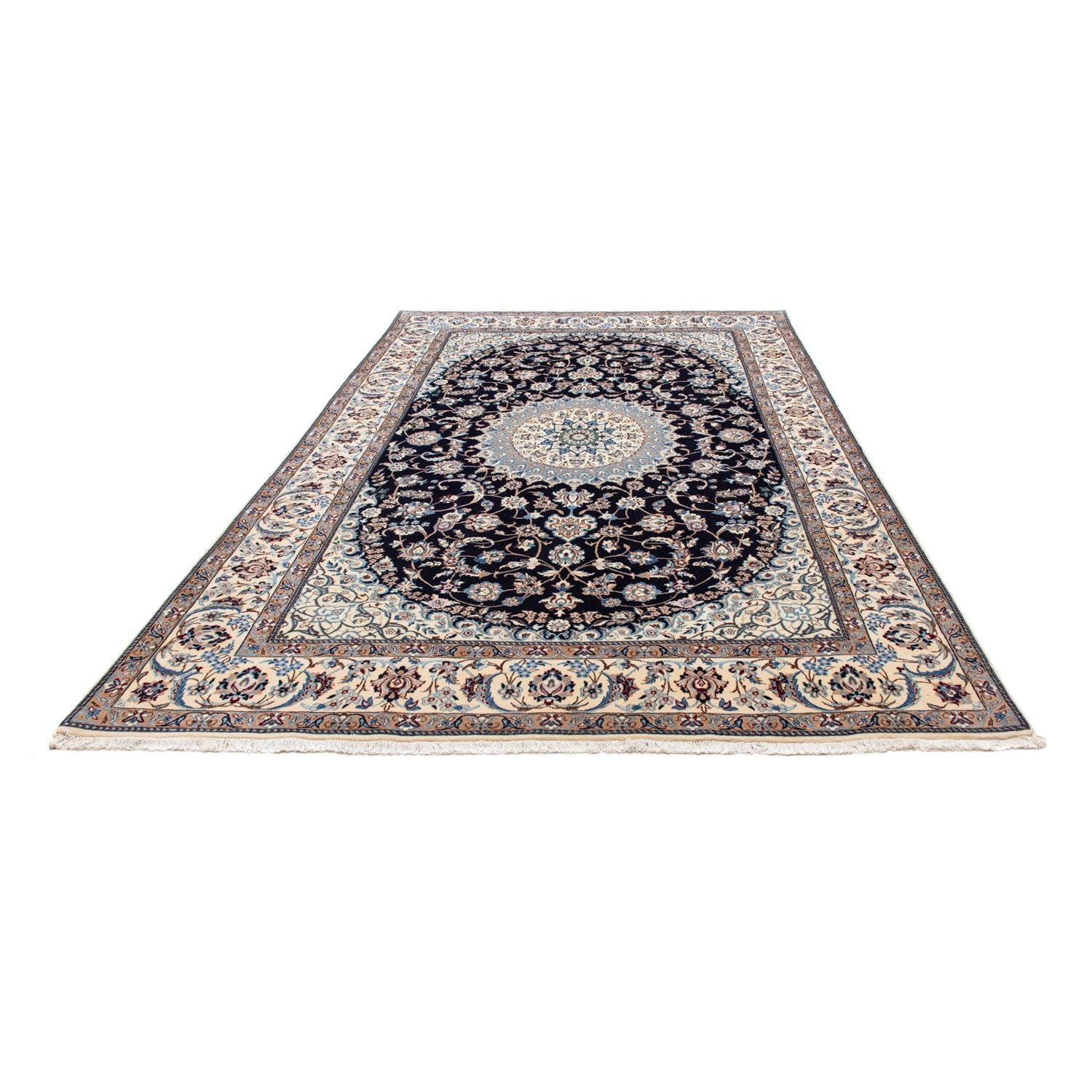 Tappeto Persero - Nain - Reale - 300 x 202 cm - nero