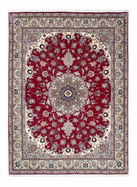 Tappeto Persero - Tabriz - Reale - 202 x 150 cm - rosso scuro