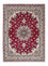 Tappeto Persero - Tabriz - Reale - 202 x 150 cm - rosso scuro