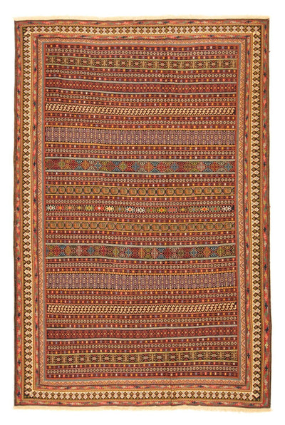 Afshar Sirjan Tappeto 192x287cm - Tappeto persiano