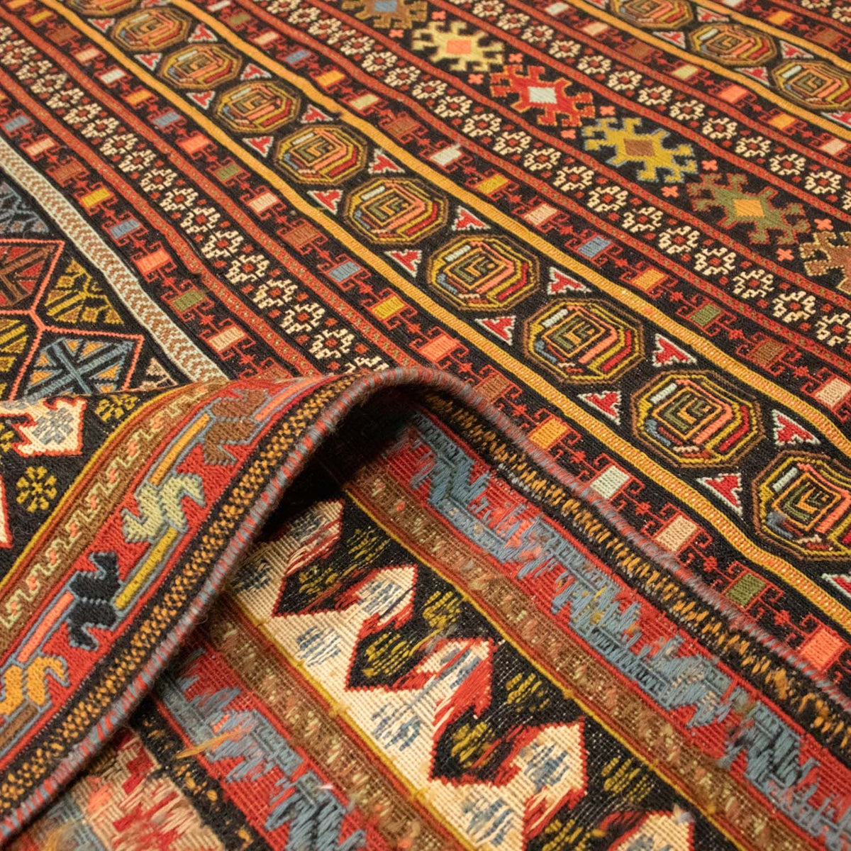 Afshar Sirjan Tappeto 192x287cm - Tappeto persiano