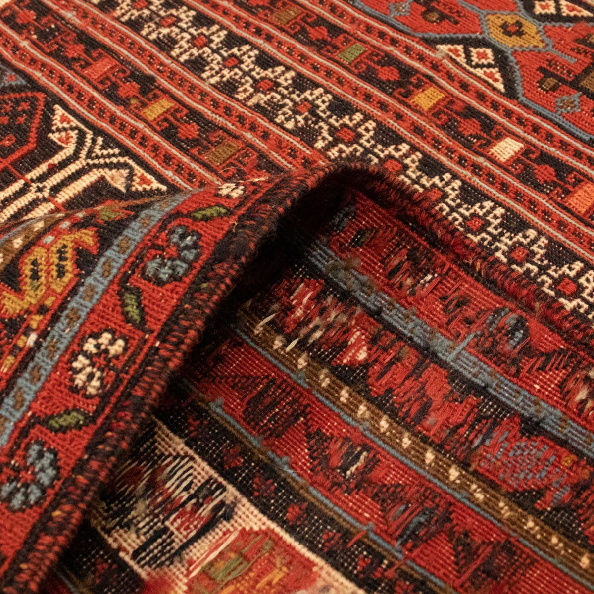 Afshar Sirjan Tappeto 196x291cm - Tappeto persiano