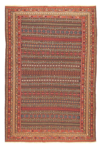 Afshar Sirjan Tappeto 192x291cm - Tappeto persiano