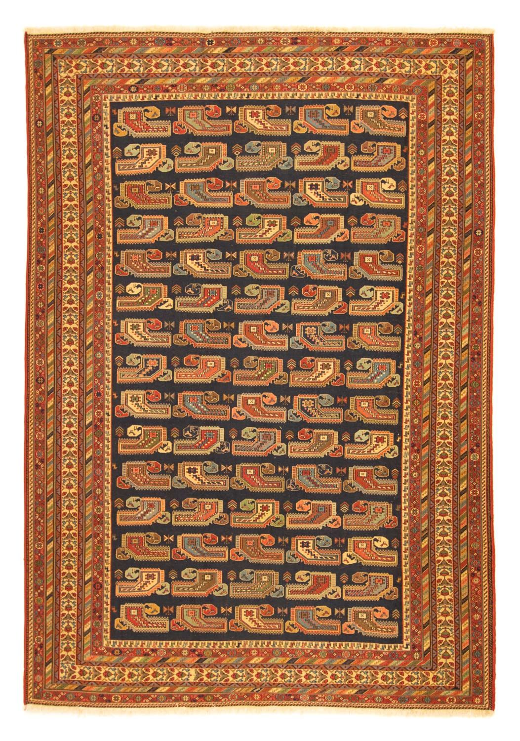 Tappeto Persero - Nomade - 283 x 194 cm - blu scuro