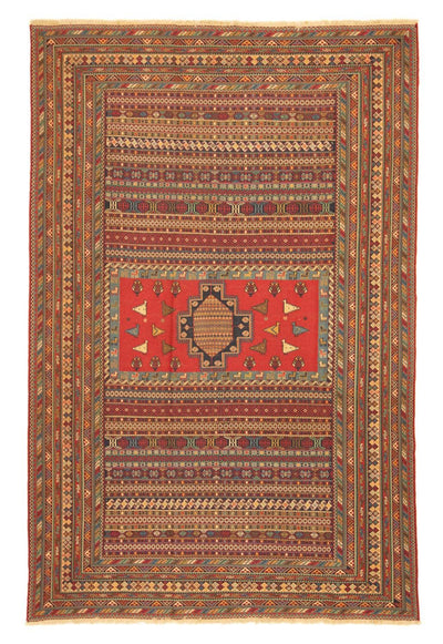 Afshar Sirjan Tappeto 192x300cm - Tappeto persiano