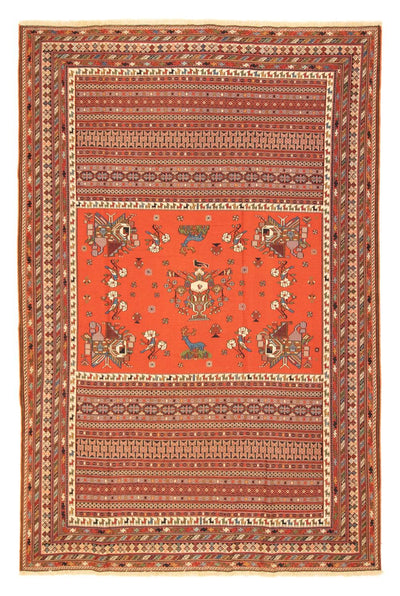 Afshar Sirjan Tappeto 192x286cm - Tappeto persiano