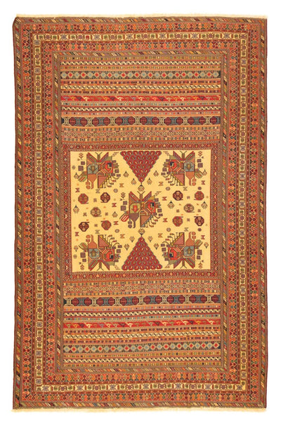 Afshar Sirjan Tappeto 196x297cm - Tappeto persiano