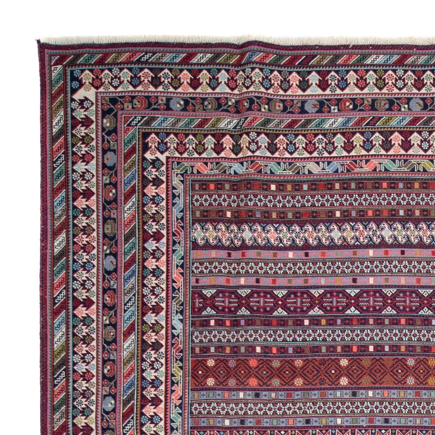Afshar Sirjan Tappeto 304x196cm - Tappeto persiano