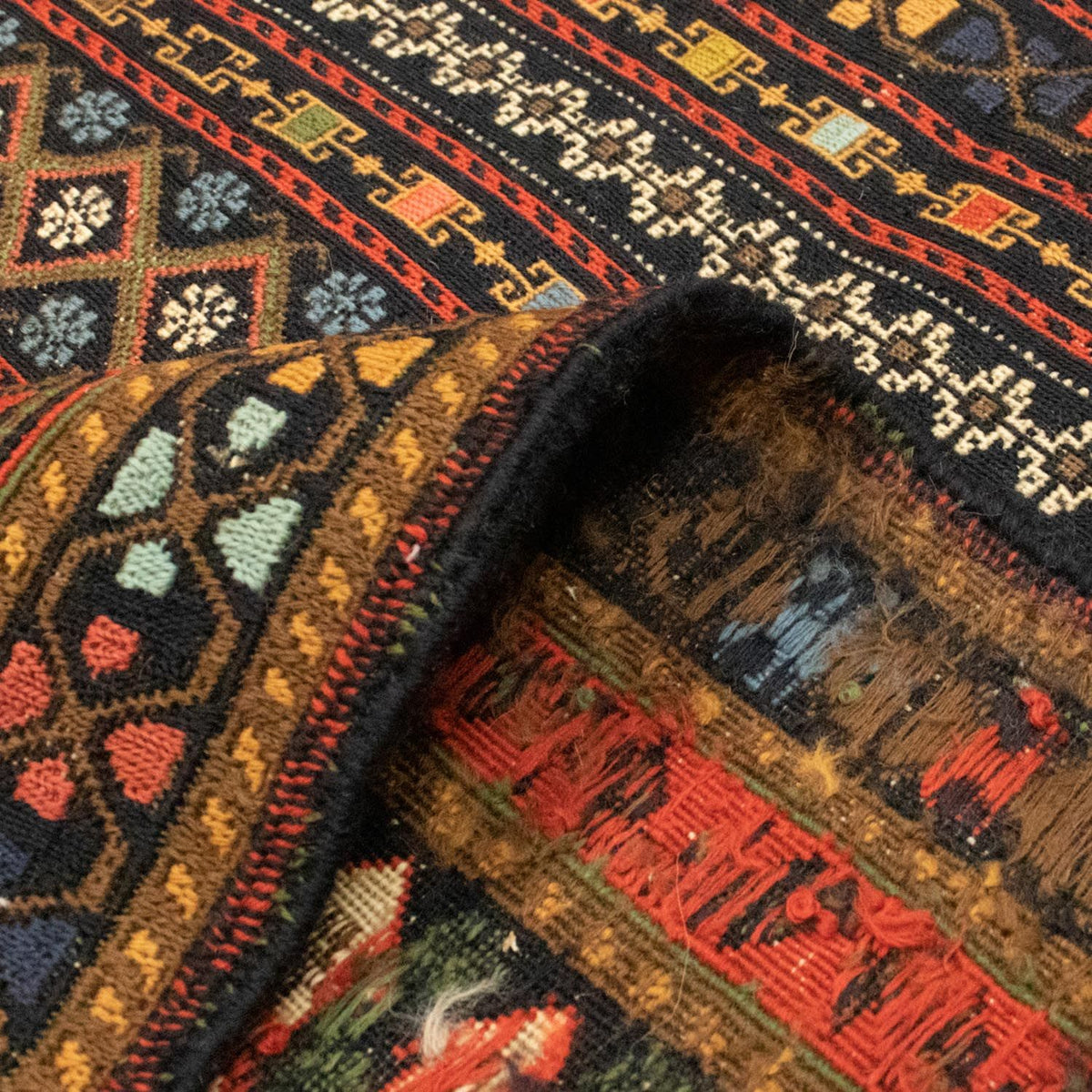 Afshar Sirjan Tappeto 194x284cm - Tappeto persiano