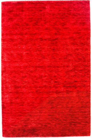 Tappeto di lana - 178 x 117 cm - rosso