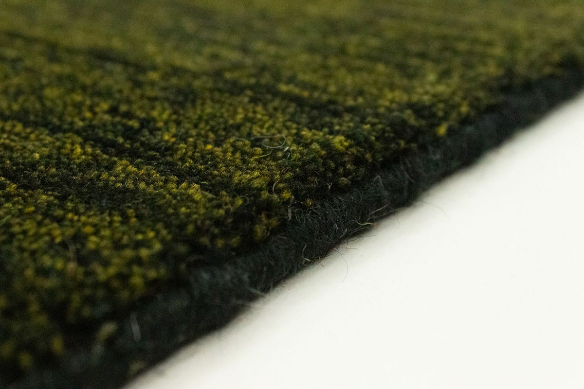 Tappeto Gabbeh - Softy - 300 x 250 cm - verde scuro