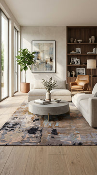 Tappeto di design - Colorburst - rettangolo