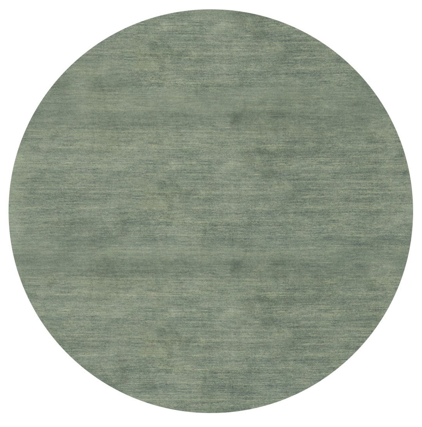 Tappeto Gabbeh - Indus rotondo  - 200 x 200 cm - argento