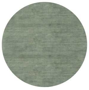 Tappeto Gabbeh - Indus rotondo  - 200 x 200 cm - argento