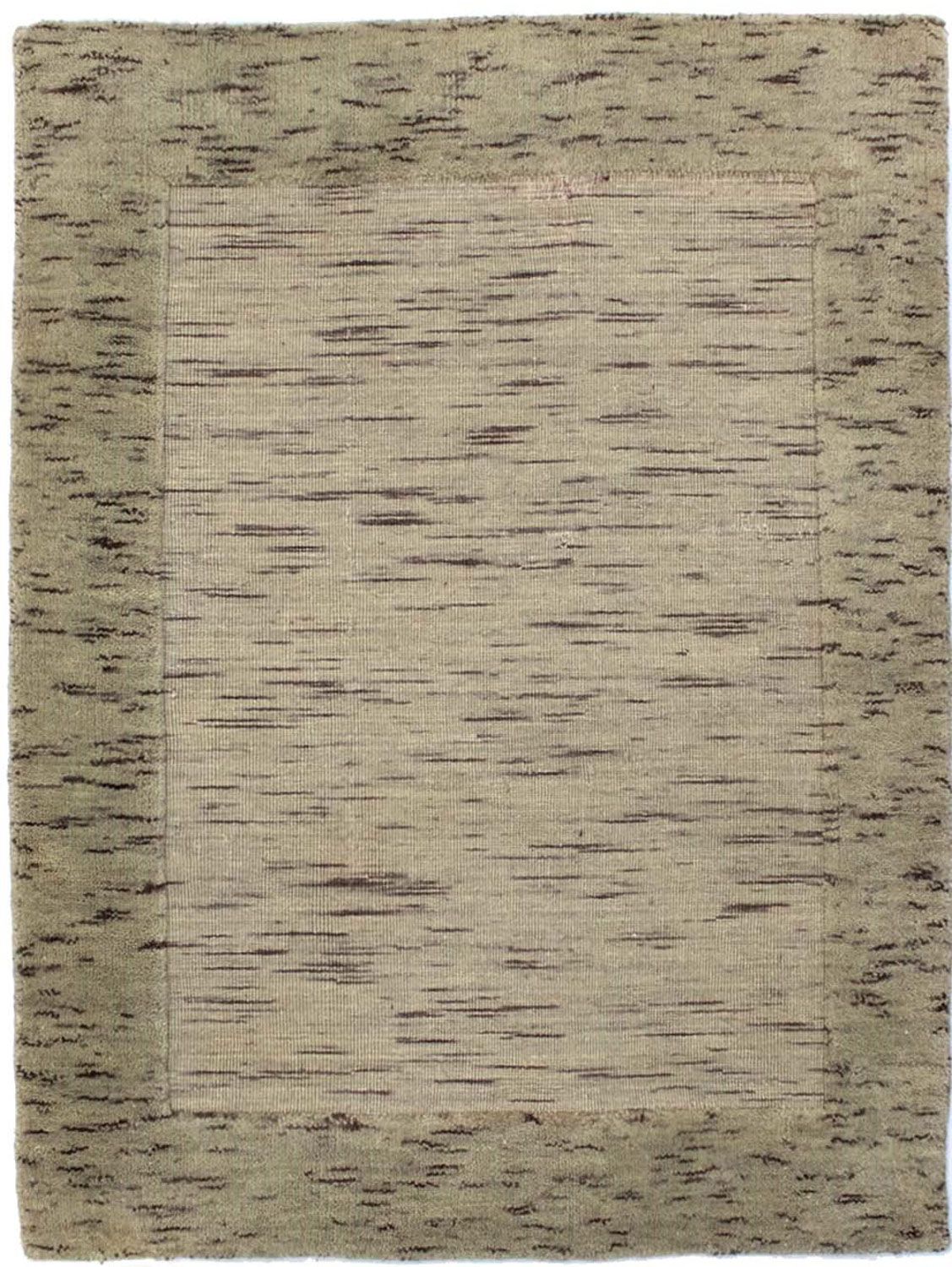 Tappeto di lana - 90 x 60 cm - argento