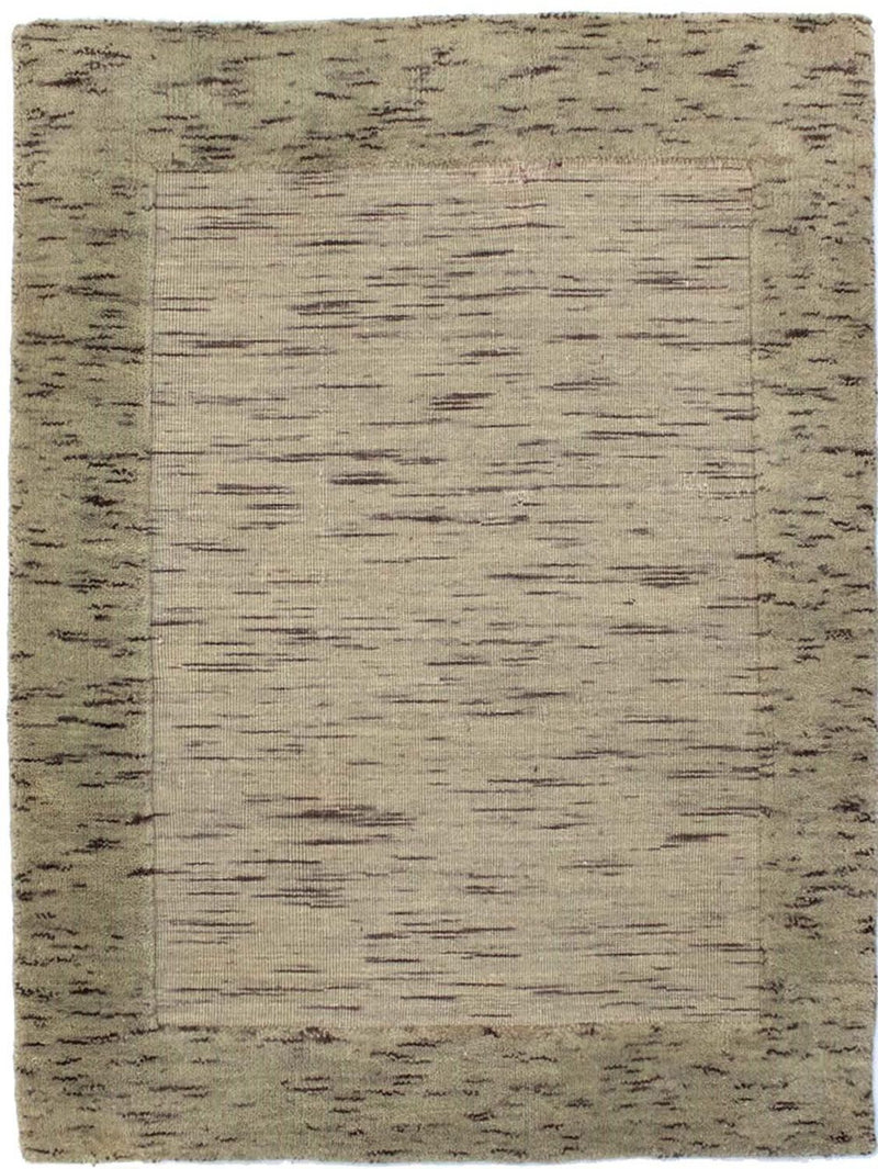 Tappeto di lana - 90 x 60 cm - argento