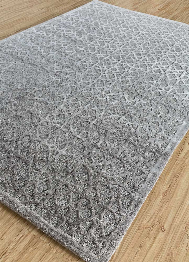 Tappeto di lana - 240 x 150 cm - grigio chiaro