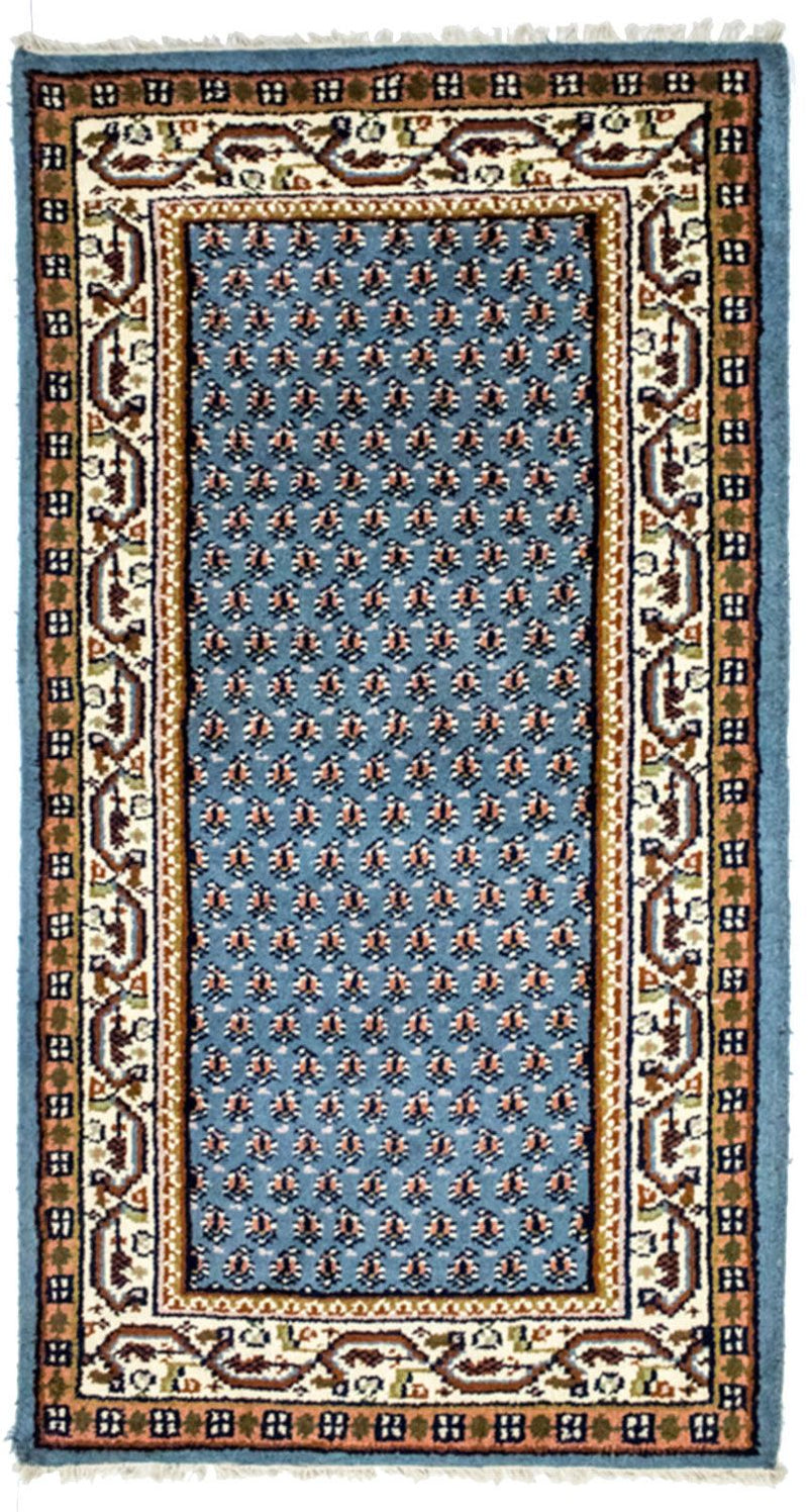 Tappeto orientale - 160 x 90 cm - turchese