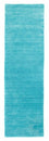Tappeto corsia Tappeto Gabbeh - Indus - 200 x 80 cm - turchese