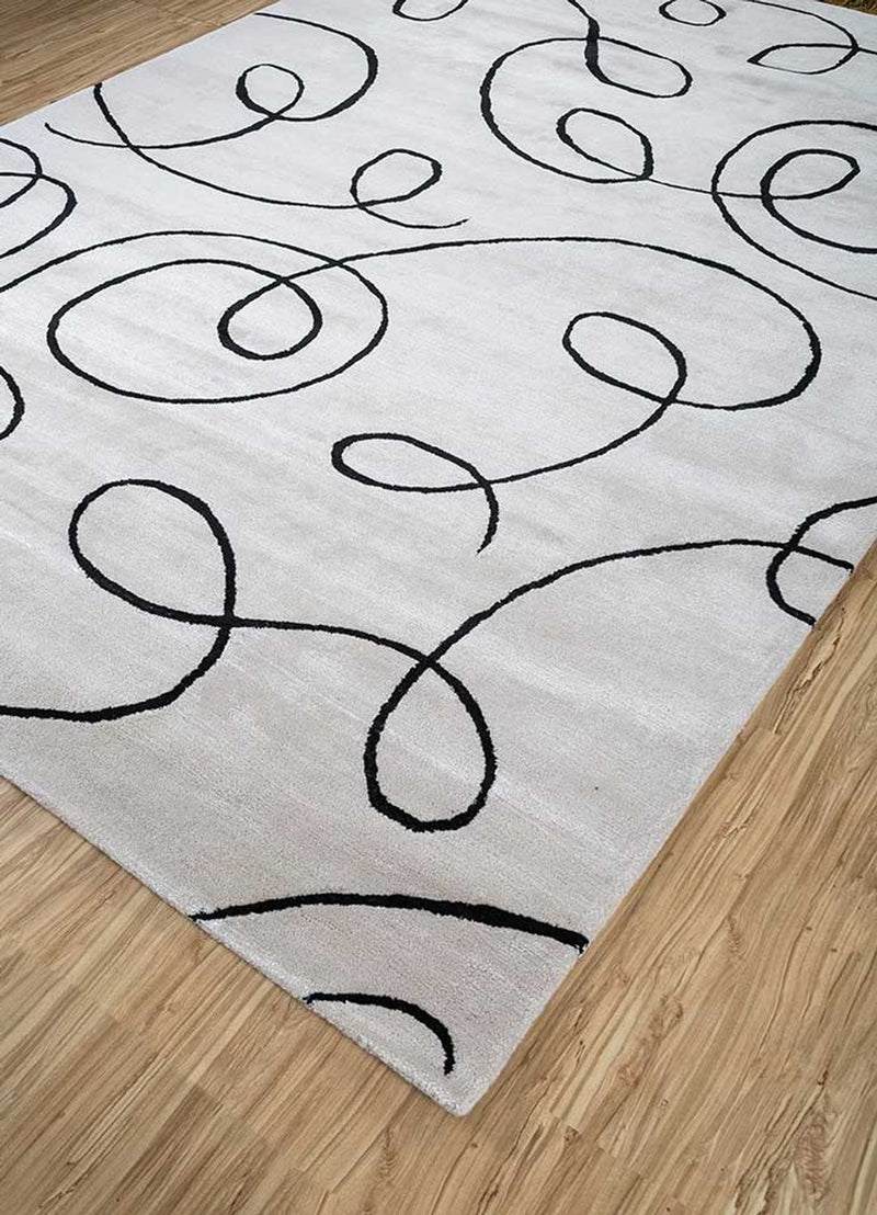 Tappeto di lana - 330 x 240 cm - grigio chiaro
