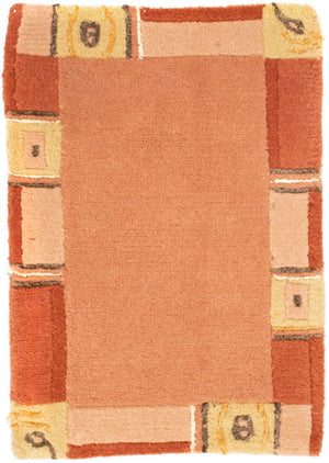 Tappeto Nepal - 60 x 40 cm - rosa