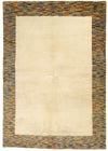 Gabbeh Indo Tappeto Natura - Tappeto di lana - Rettangolo / Naturale / 70 x 140 cm Rettangolo
