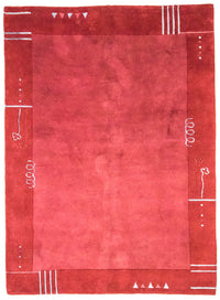 Tappeto Nepal - 230 x 160 cm - rosso