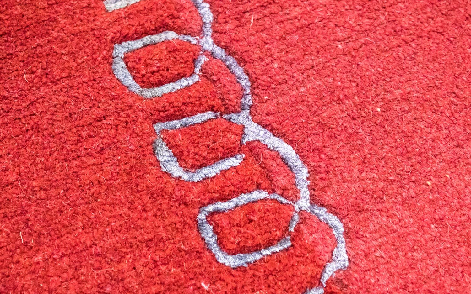 Tappeto Nepal - 230 x 160 cm - rosso