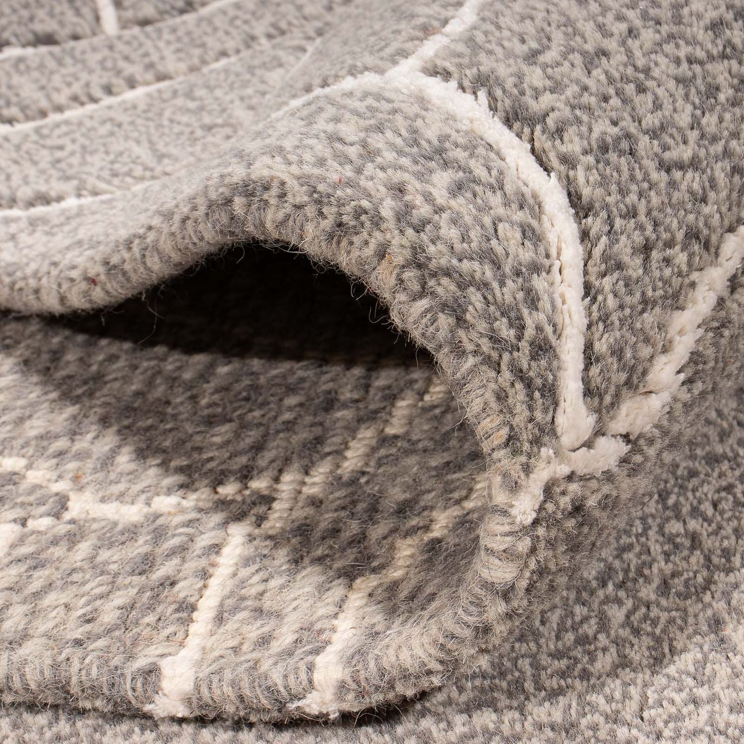 Tappeto Nepal - 230 x 160 cm - grigio