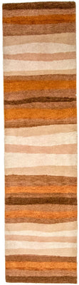 Tappeto corsia Tappeto Gabbeh - Indus - 300 x 80 cm - multicolore