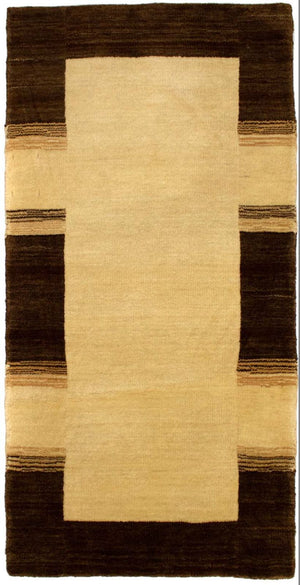 Tappeto di lana - 110 x 60 cm - beige