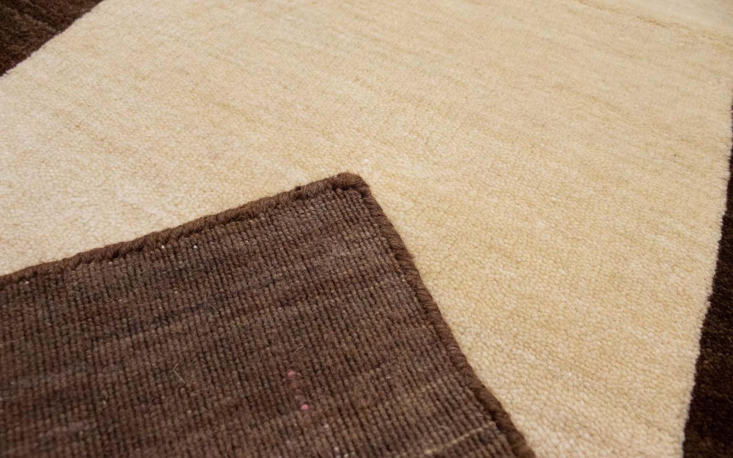 Tappeto di lana - 110 x 60 cm - beige