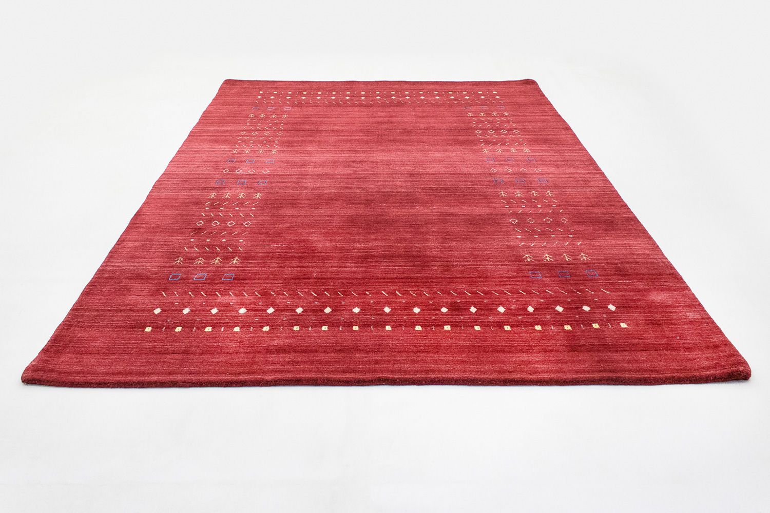 Tappeto di lana - 240 x 170 cm - rosso