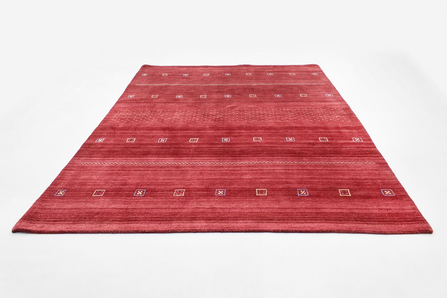 Tappeto di lana - 240 x 170 cm - rosso