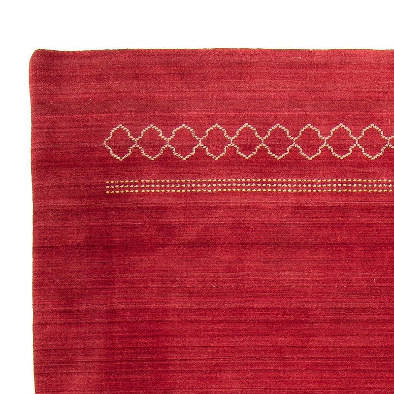 Tappeto Gabbeh - Loribaft Softy - 240 x 170 cm - rosso scuro