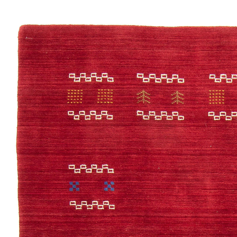 Tappeto Gabbeh - Loribaft Softy - 240 x 170 cm - rosso scuro