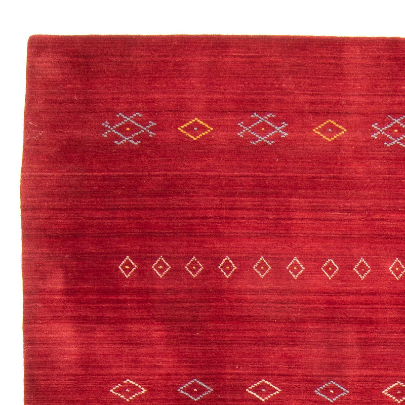 Tappeto Gabbeh - Loribaft Softy - 240 x 170 cm - rosso scuro