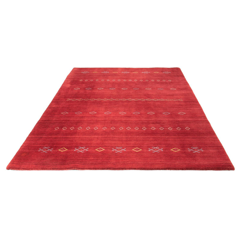 Tappeto Gabbeh - Loribaft Softy - 240 x 170 cm - rosso scuro