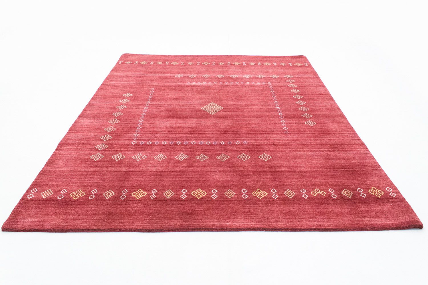 Tappeto di lana - 240 x 170 cm - rosso