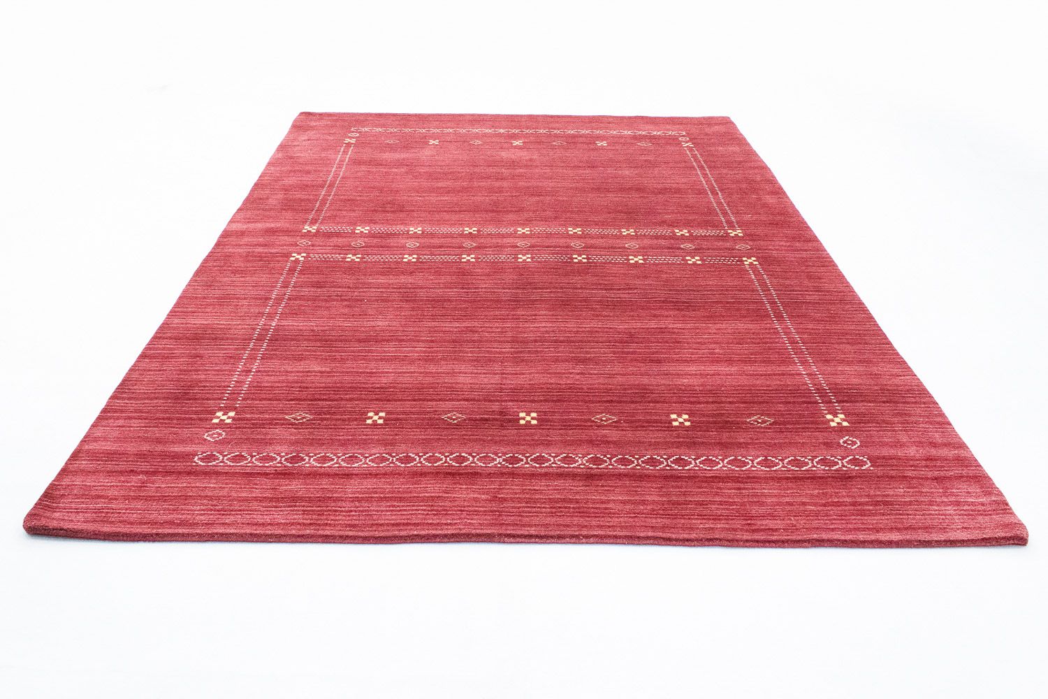 Tappeto di lana - 240 x 170 cm - rosso