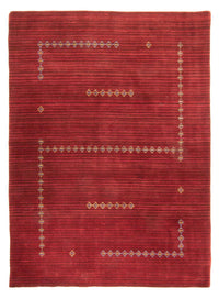 Tappeto Gabbeh - Loribaft Softy - 240 x 170 cm - rosso scuro