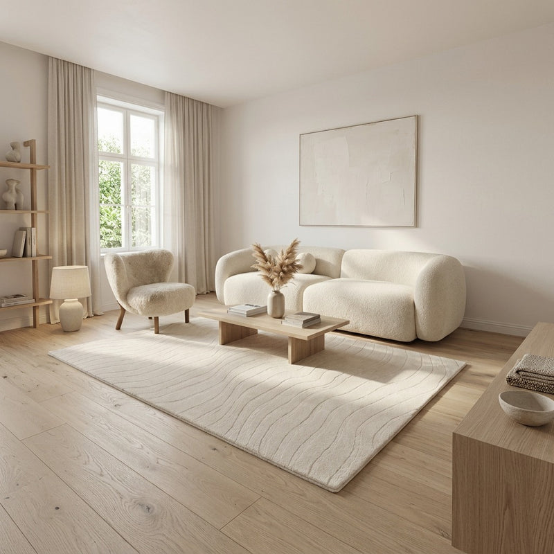 Tappeto di lana ElegantMinimalism - Tappeto di lana