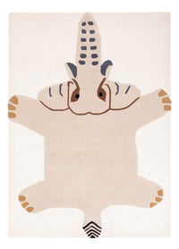 Tappeto per bambini Elephant - Tappeto di lana – product image
