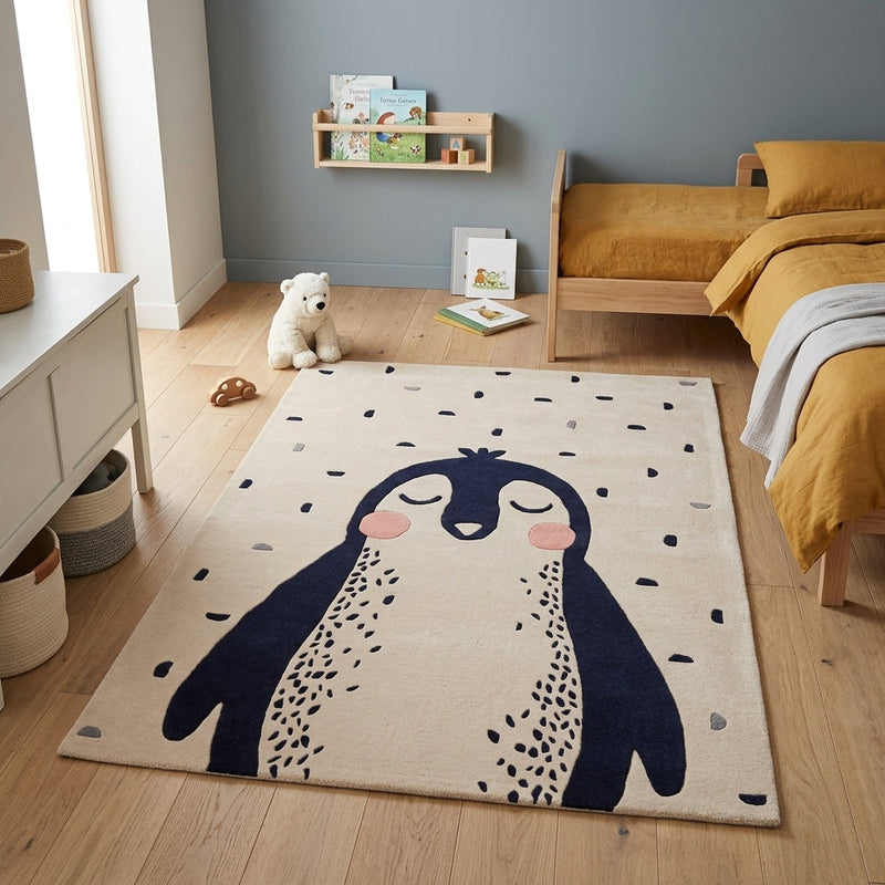 Pinguino Tappeto per Bambini