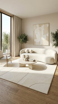 Tappeto di lana - SantoriniSky - rettangolo