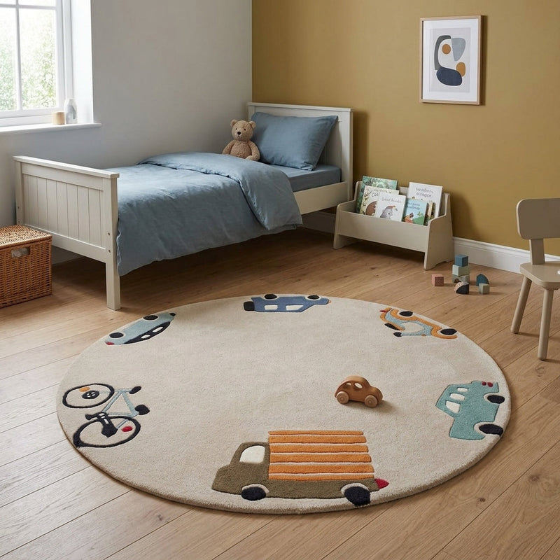 Macchine Tappeto per Bambini Rotondo